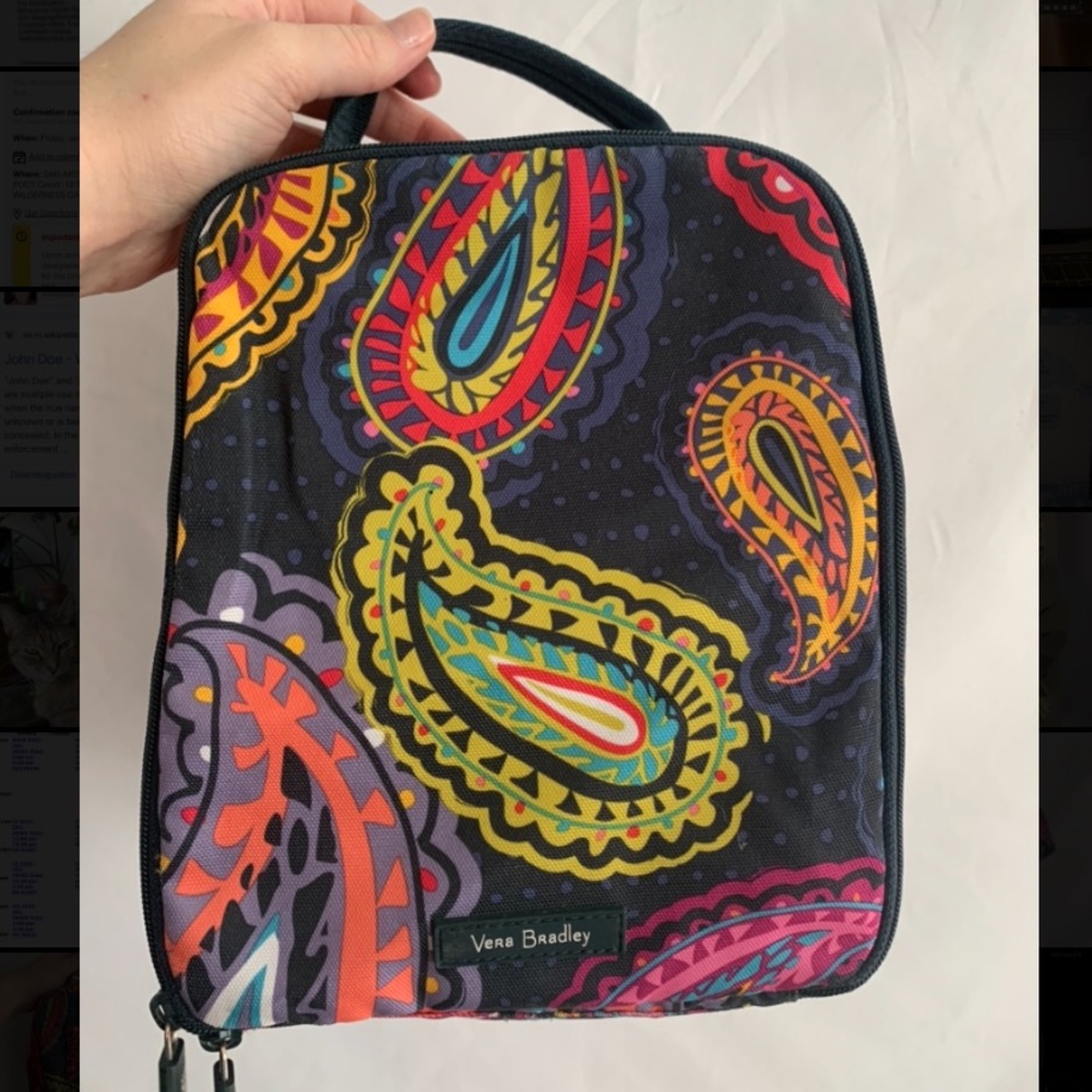 Vera Bradley lunch box